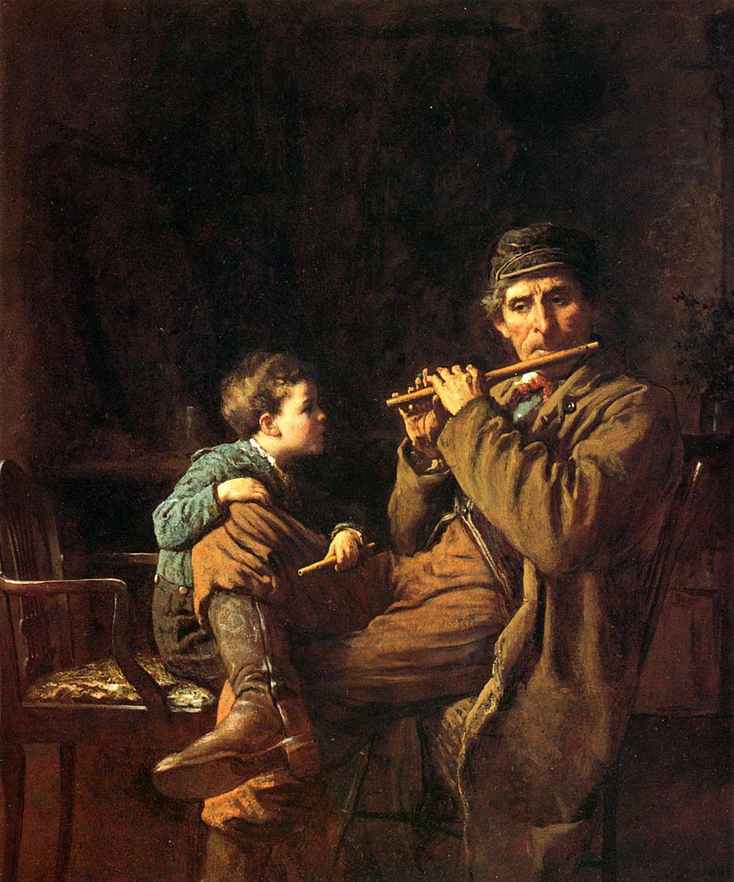 The Fifers，1881 作者 伊士曼·约翰逊