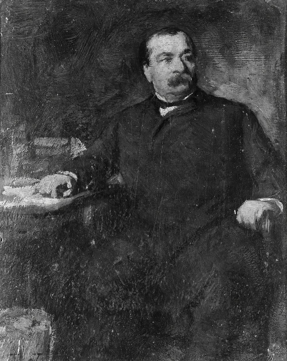 格罗弗·克利夫兰（Grover Cleveland），1891年。 作者 伊士曼·约翰逊