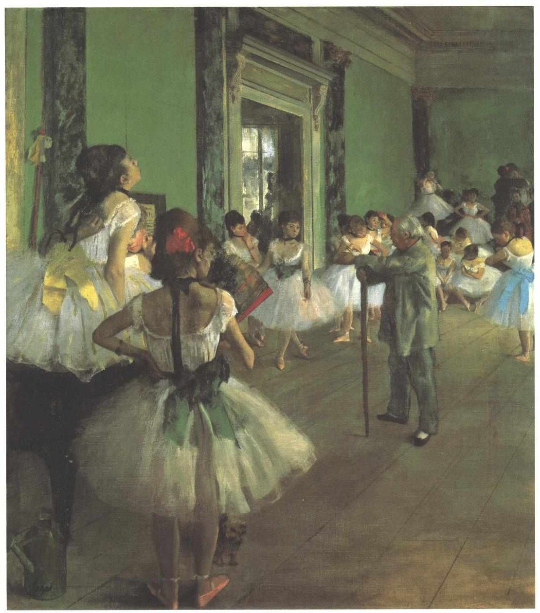 La classe de danseThe Dance ClassnGerman：The Dance Classes 作者 埃德加·德加