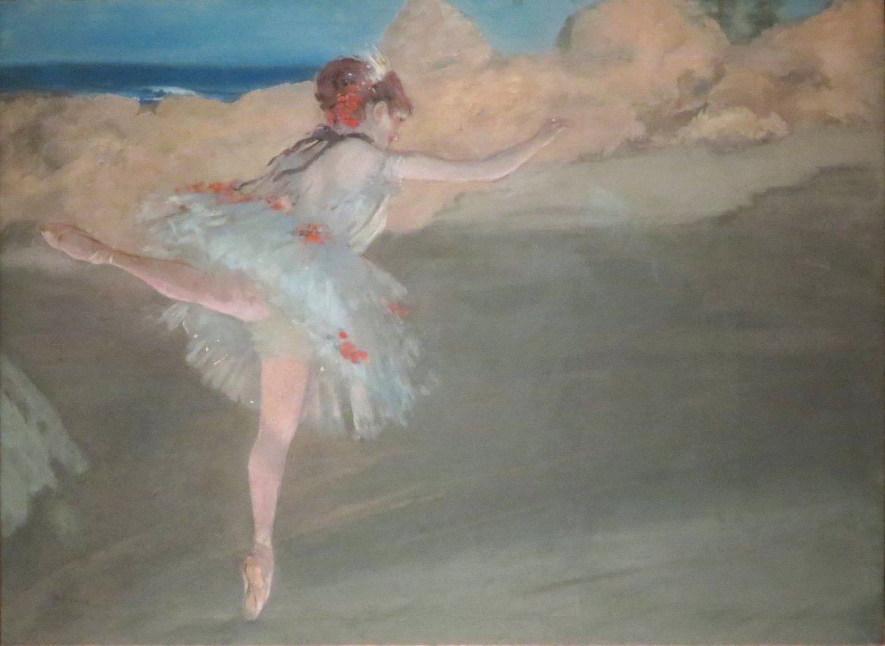 Pointe的舞者由Edgar Degas，Norton Simon Museum.JPG 作者 埃德加·德加