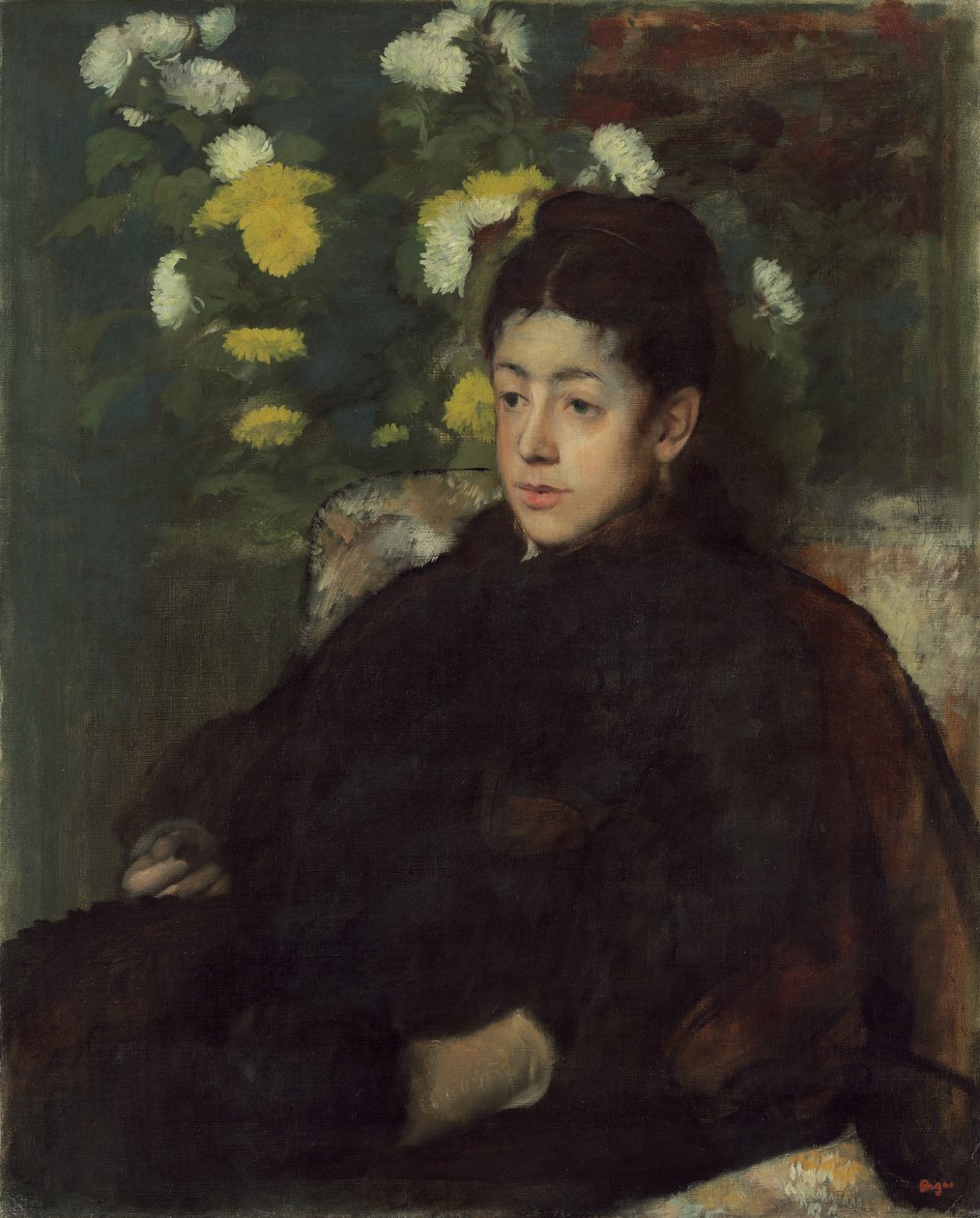 马利亚小姐，1877年 作者 埃德加·德加