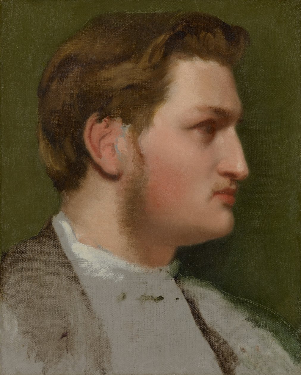 PaulValpinçon的肖像，c.1855 作者 埃德加·德加