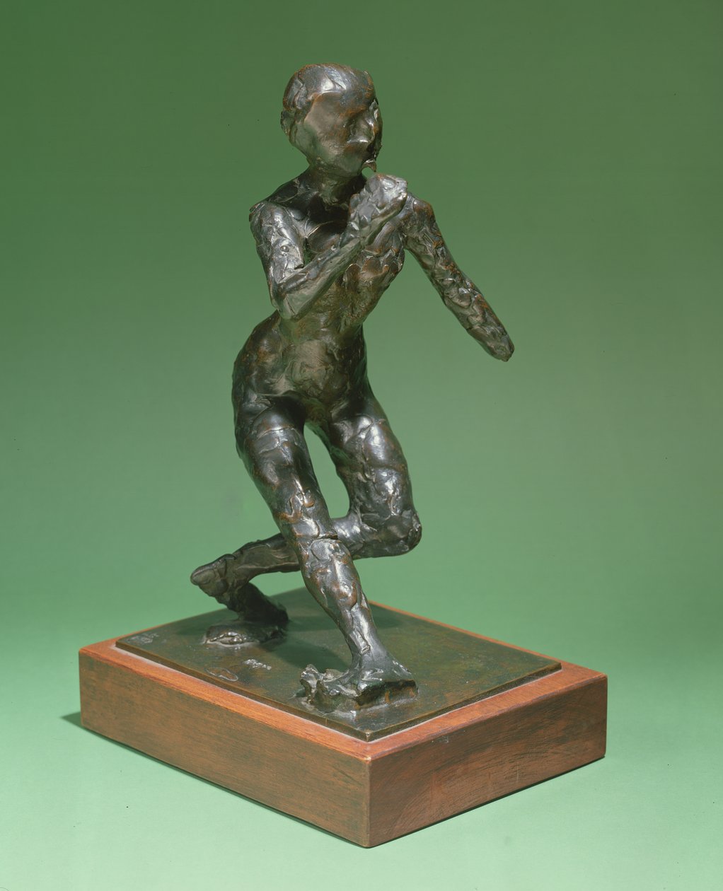 Curtsey，c.1896（青铜） 作者 埃德加·德加