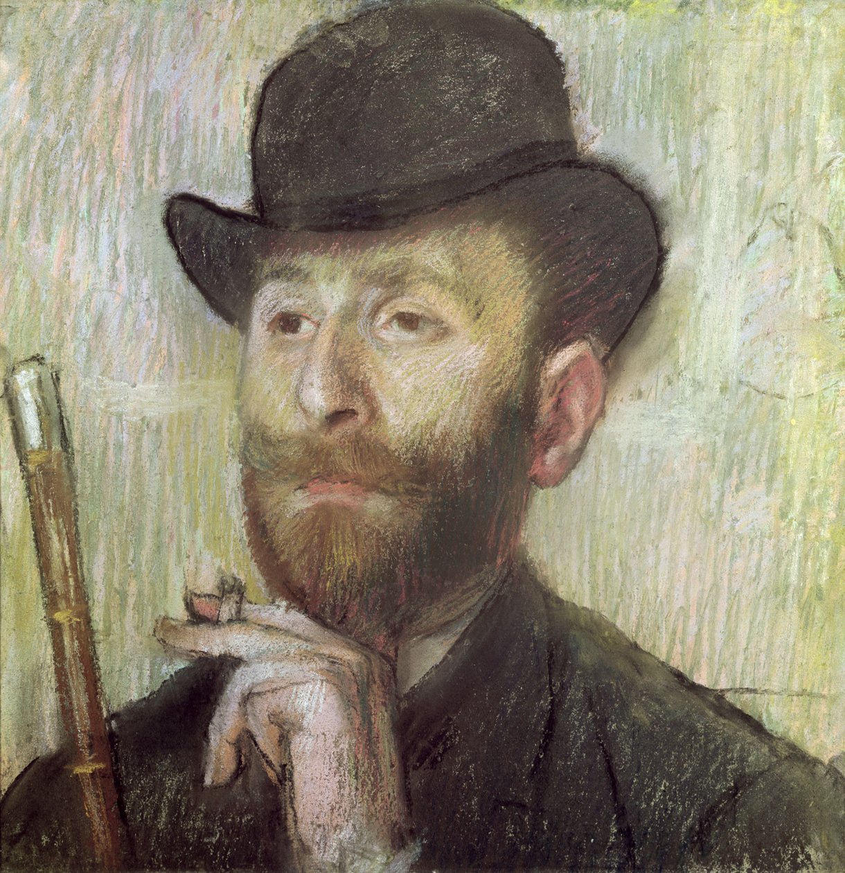 Zachary Zakarian，c.1885（船上粉彩） 作者 埃德加·德加