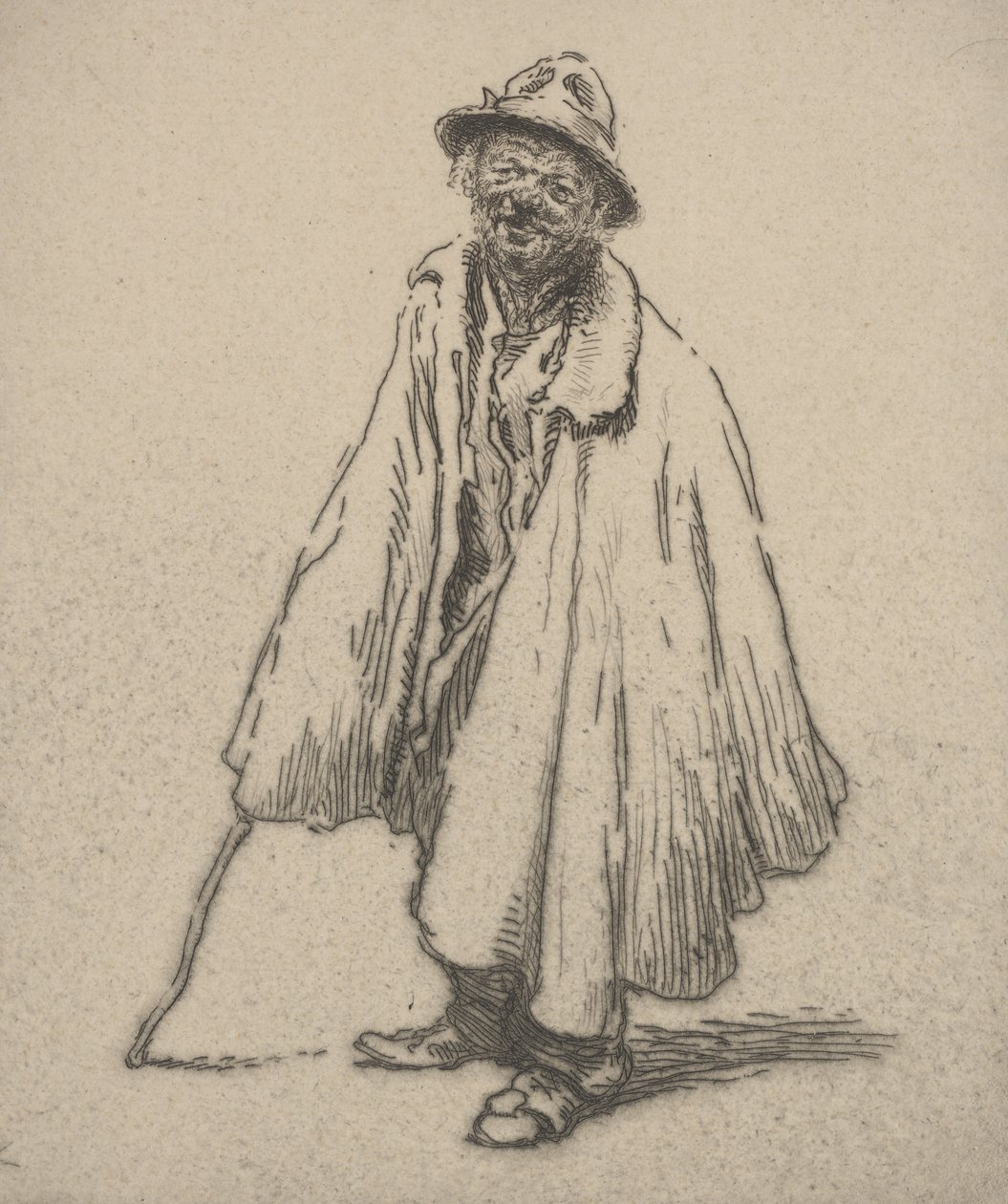 弗朗切斯科尼（蚀刻版画） 作者 埃德加·查恩（Edgar Chahine）