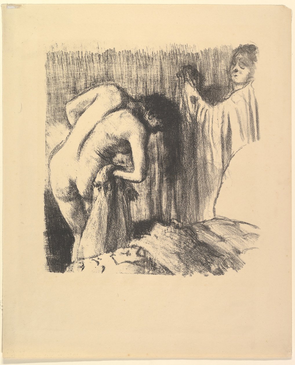 巴斯三世之后，1891-92年。 作者 埃德加·德加