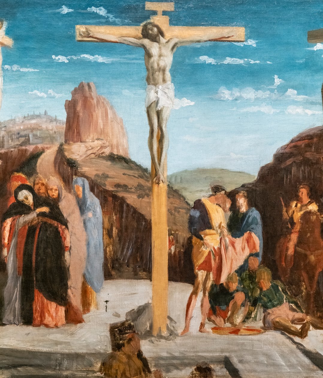 Calvary (copy after Andrea Mantegna) (detail). 1861. Oil on canvas. 作者 埃德加·德加