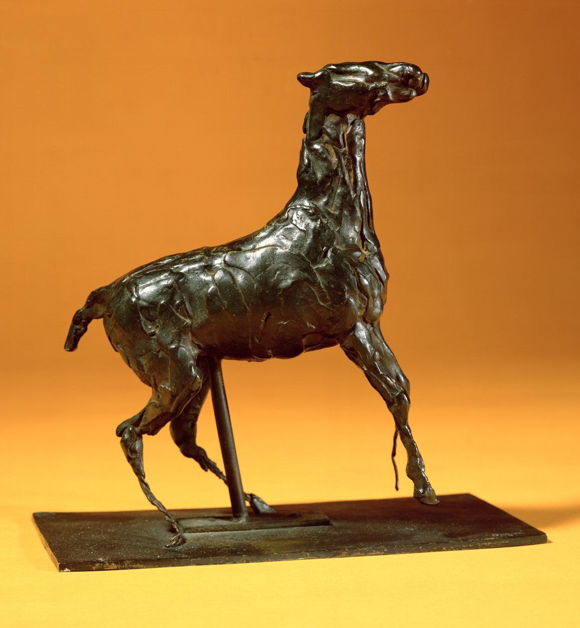 Caracoling Horse（青铜） 作者 埃德加·德加