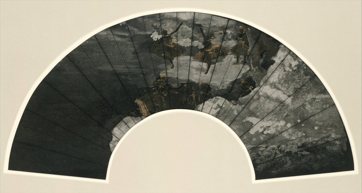 扇形山：芭蕾舞团》，1879年。 作者 埃德加·德加