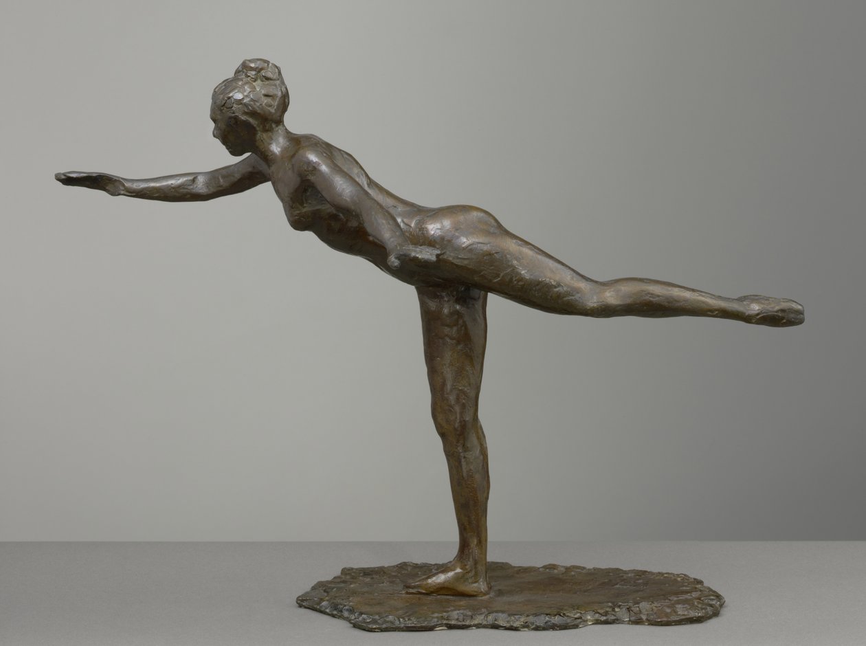 大蔓藤花纹，第二次，仿制于1880年代，铸于1919-21年 作者 埃德加·德加