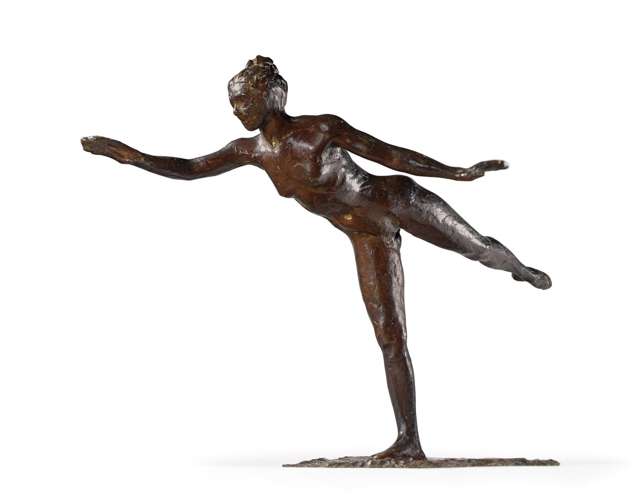大阿拉伯蔓藤花纹，第二次，约1890-1895年 作者 埃德加·德加