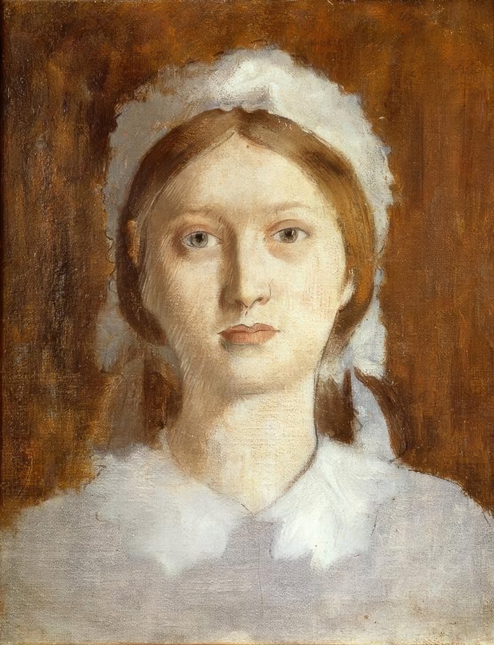 Marguerite De Gas（1842-1895），艺术家的妹妹，更多 作者 埃德加·德加