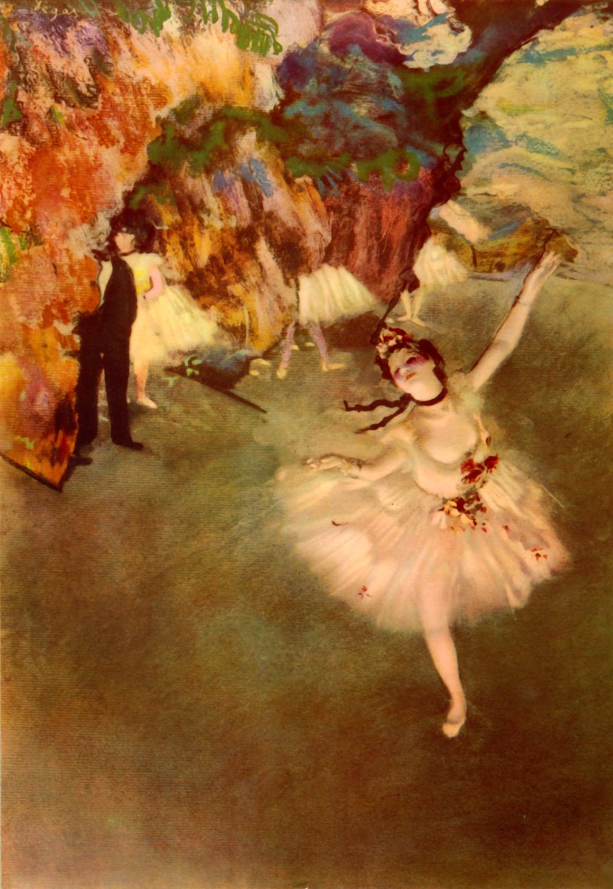 Prima Ballerina，c1876年，1937年。 作者 埃德加·德加