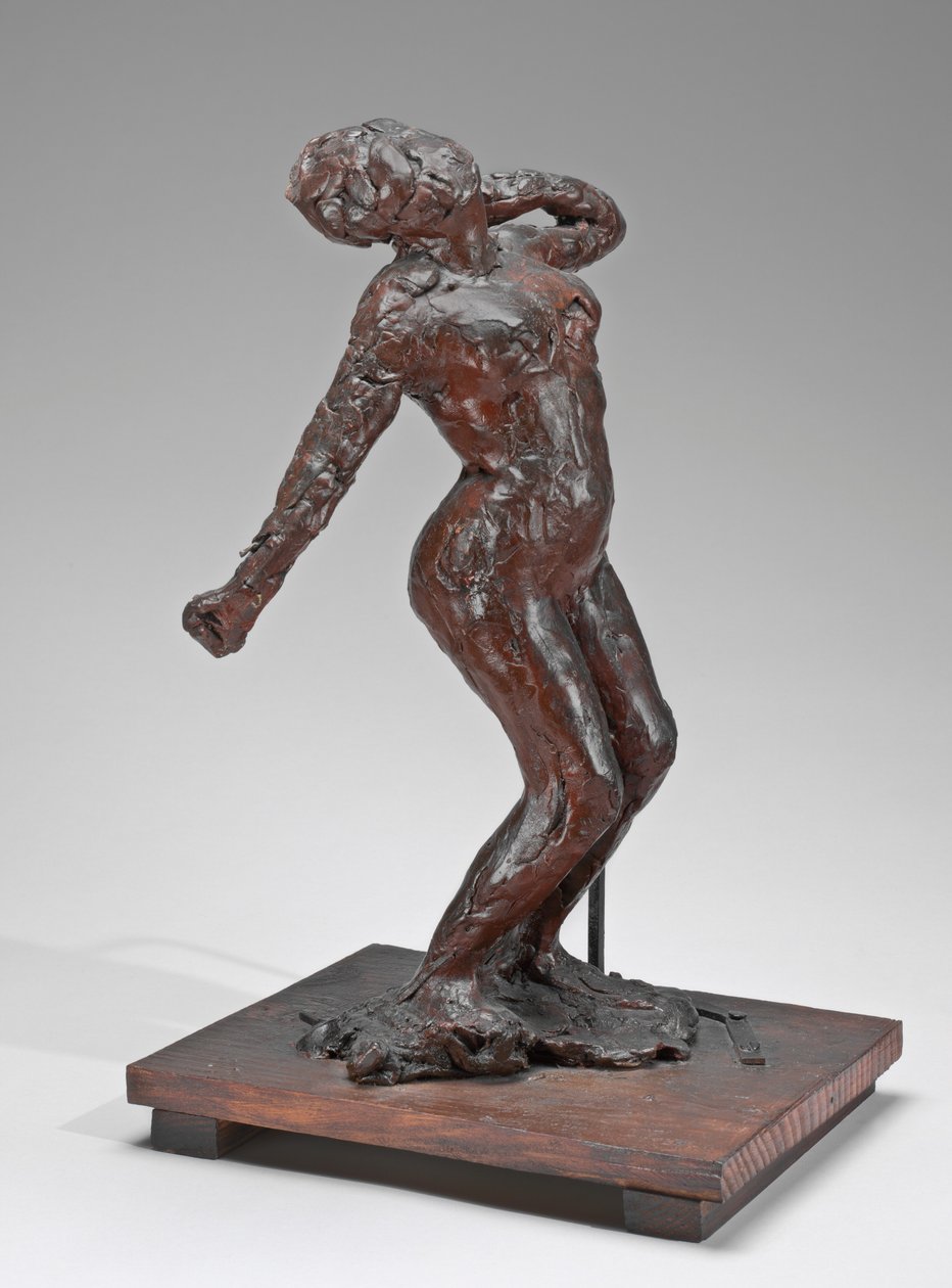 伸展的女人，约1896-1911。 作者 埃德加·德加