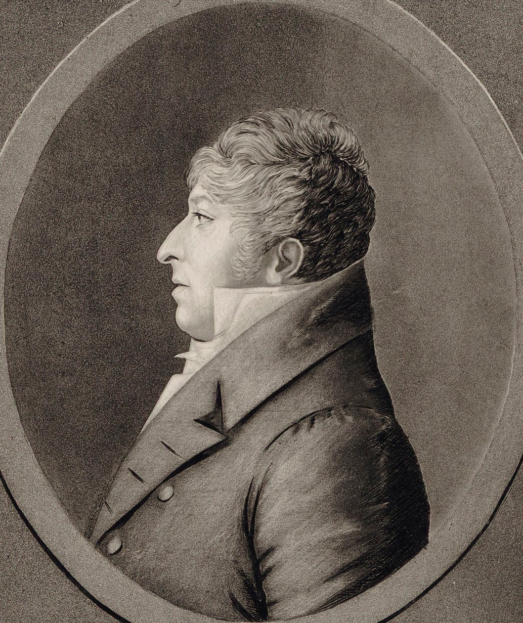 作曲家Rodolphe Kreutzer的肖像（1766-1831），1809年。 作者 艾德梅·昆尼迪