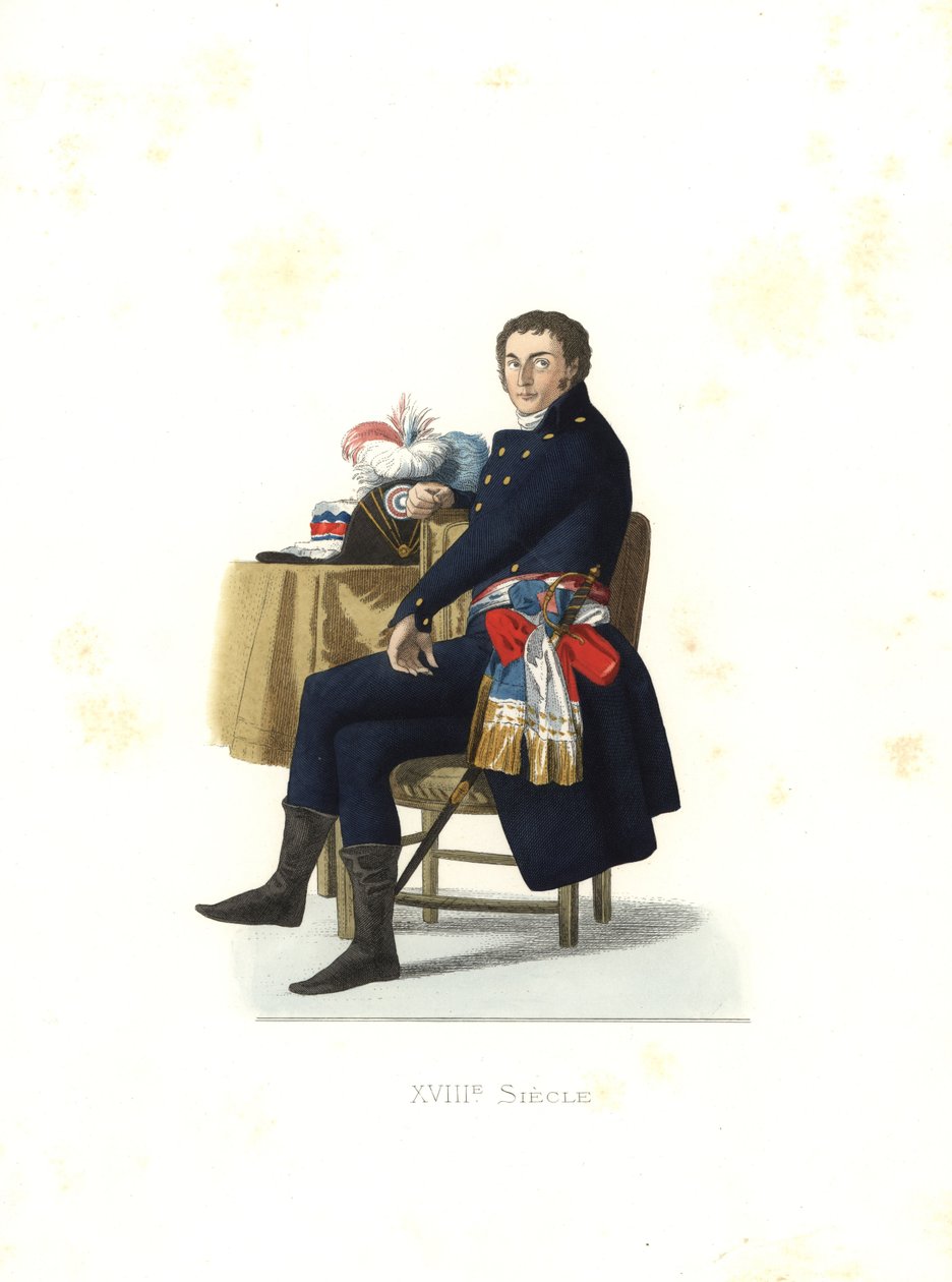Guillemardet，法兰西共和国大使，法国 作者 Edmond Lechevallier-Chevignard