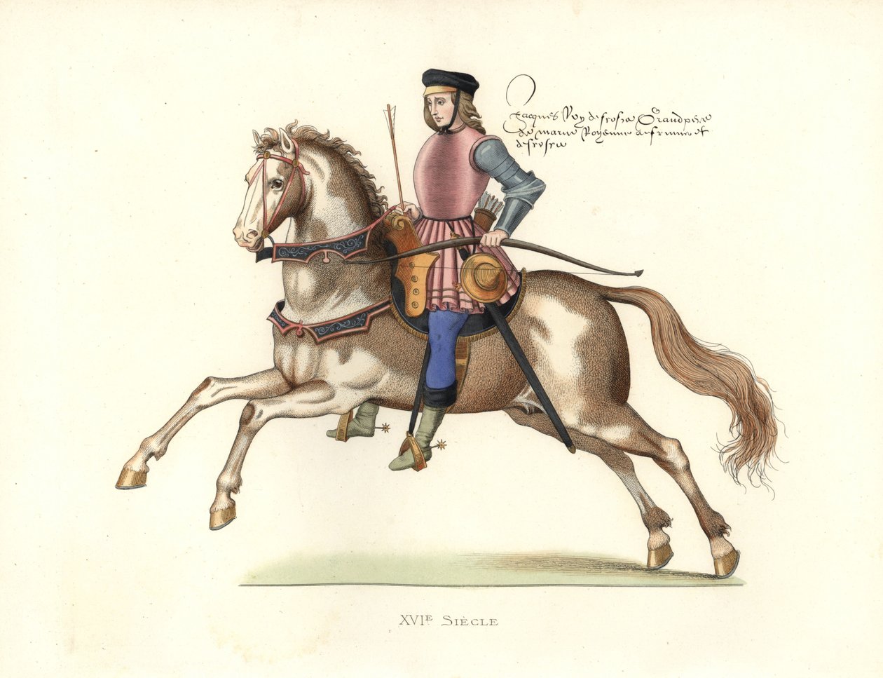 苏格兰国王詹姆斯四世(1473-1513) 作者 Edmond Lechevallier-Chevignard
