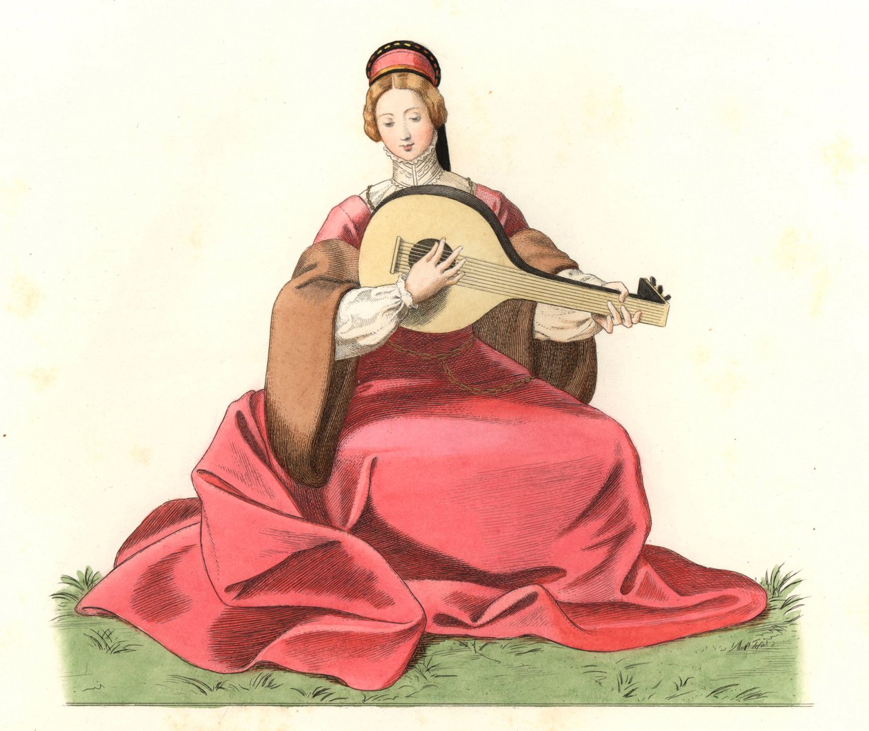 英国贵族的女人 作者 Edmond Lechevallier-Chevignard