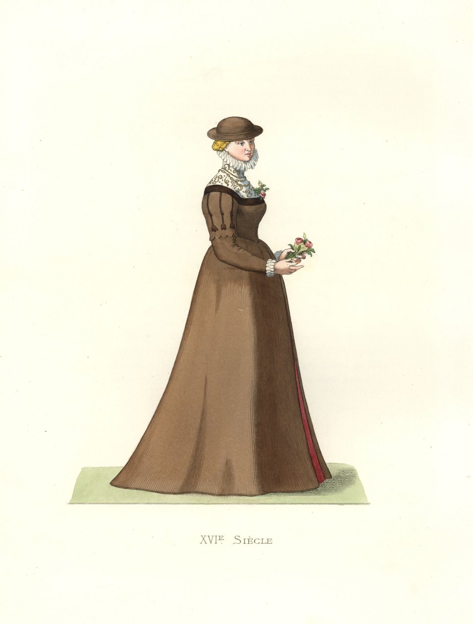 英国的年轻女性 作者 Edmond Lechevallier-Chevignard