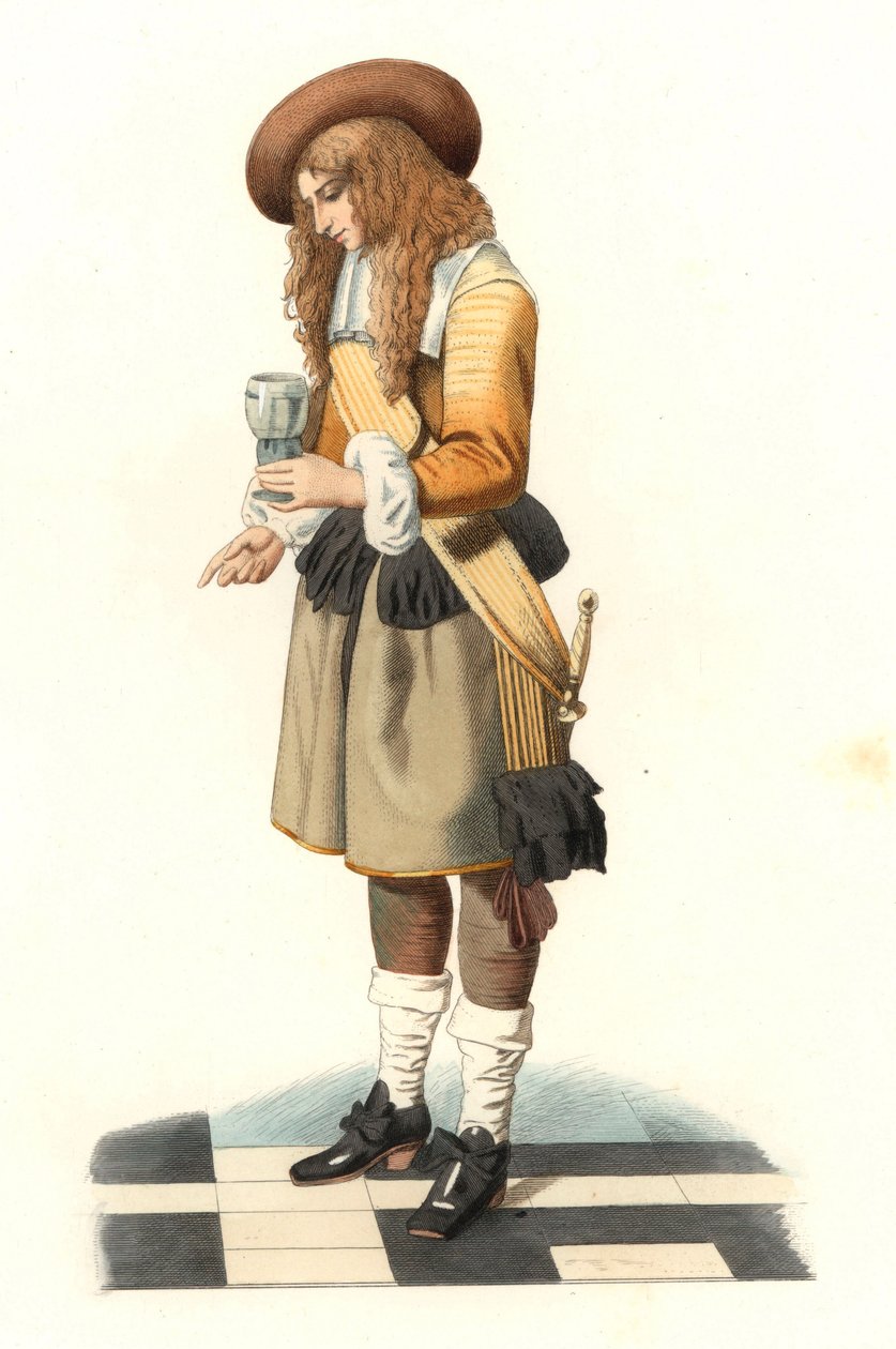 荷兰的绅士 作者 Edmond Lechevallier-Chevignard