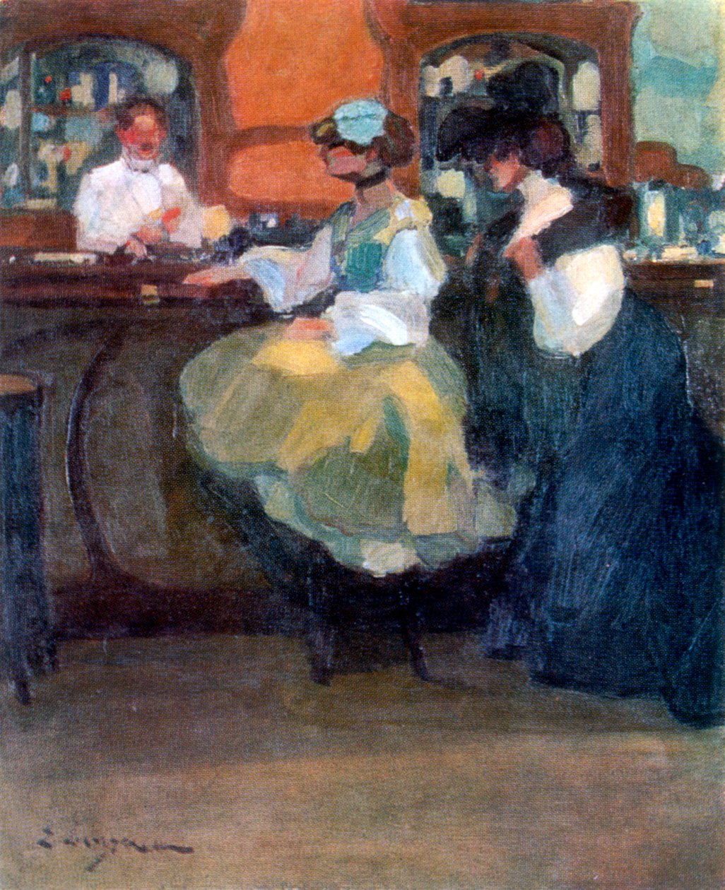 塔巴林（Bar Tabarin），c1905 作者 埃德蒙·伦佩鲁尔