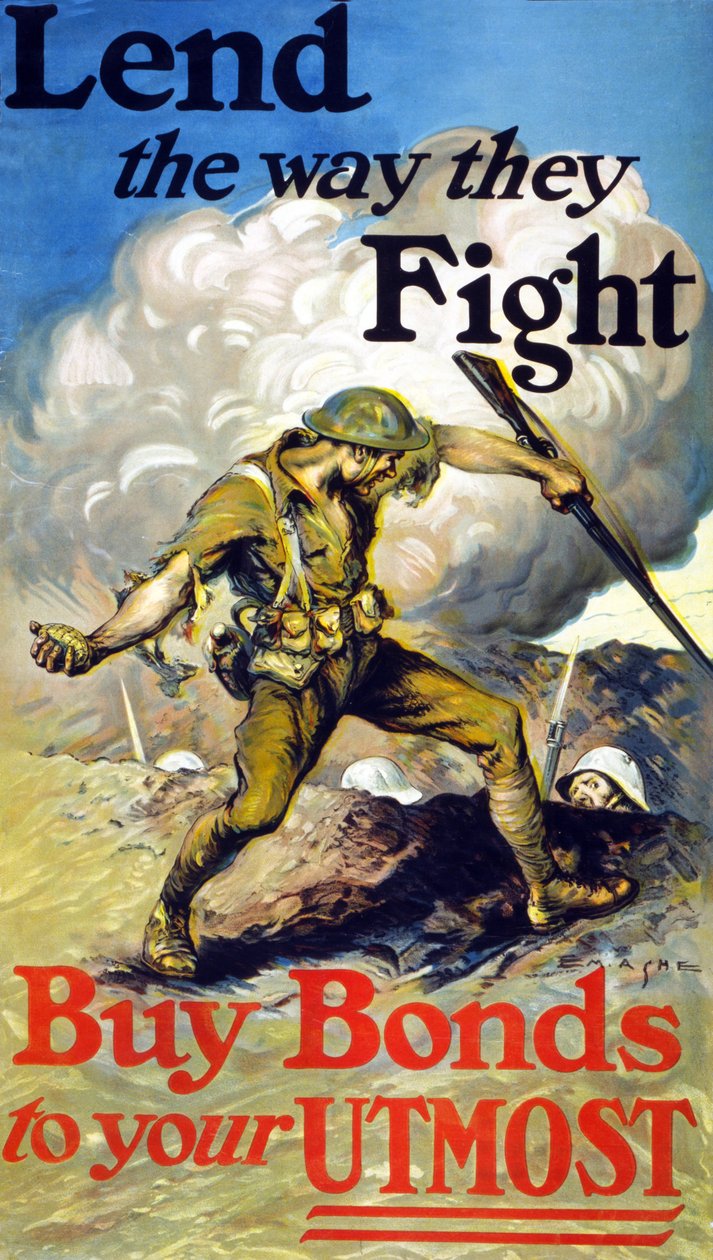 借助他们的战斗方式，1918年 作者 埃德蒙·阿什（Edmund Ashe）