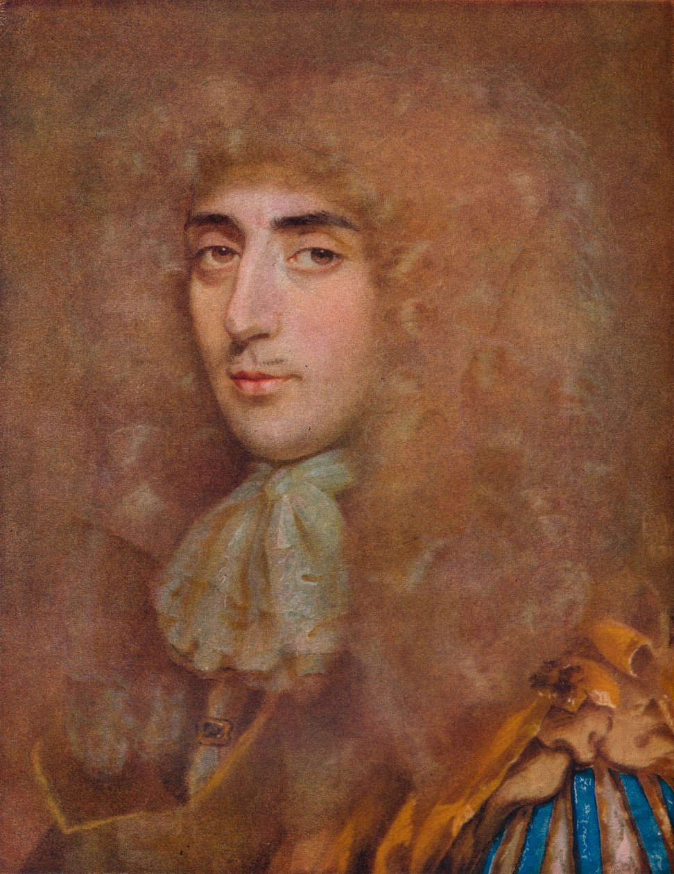 詹姆斯·奥克森登爵士肖像，第2 Bart。，1643-1708，c1670，1920。 作者 埃德蒙·阿什菲尔德