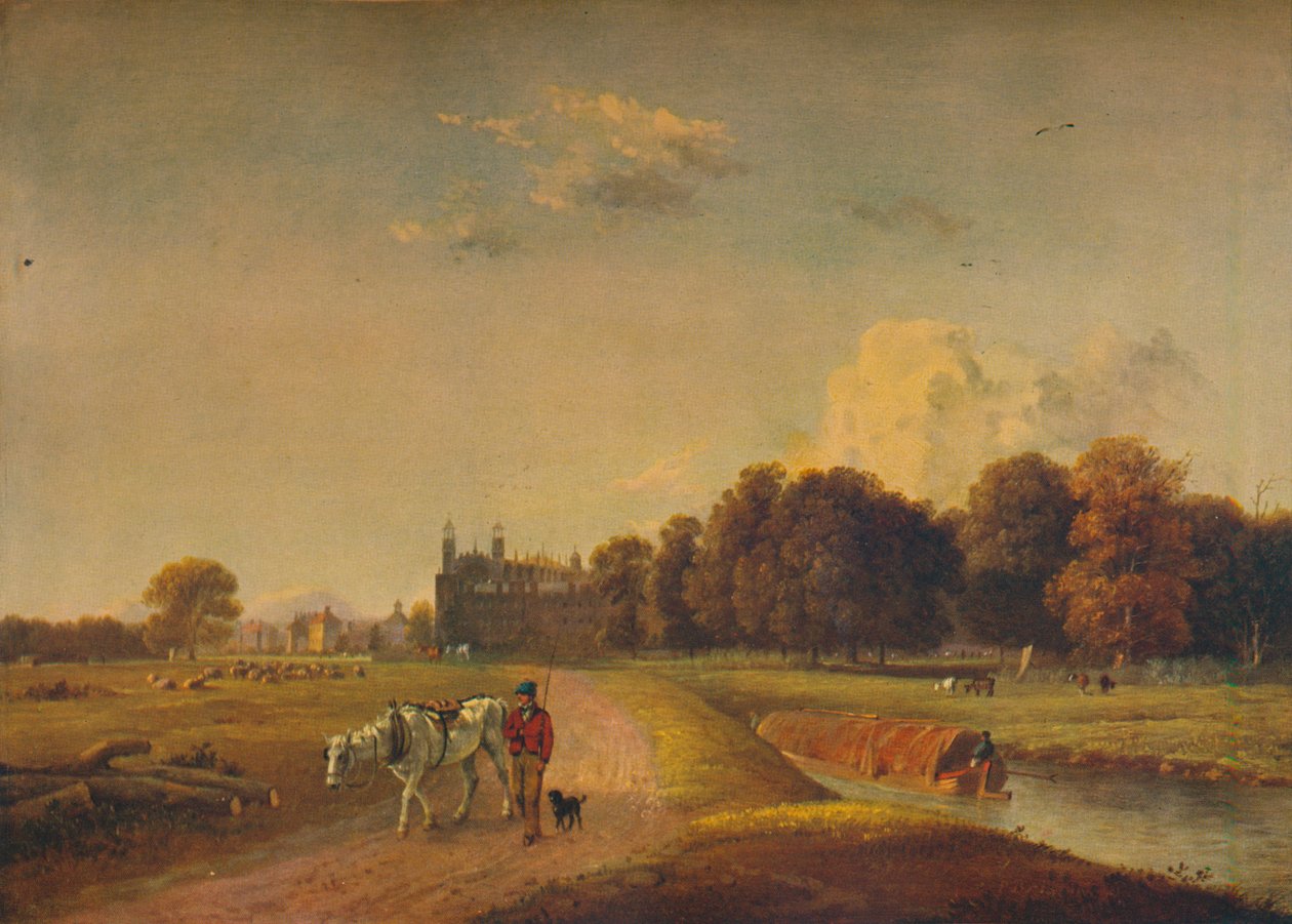 伊顿（Eton），c1822 作者 埃德蒙·布里斯托（Edmund Bristow）
