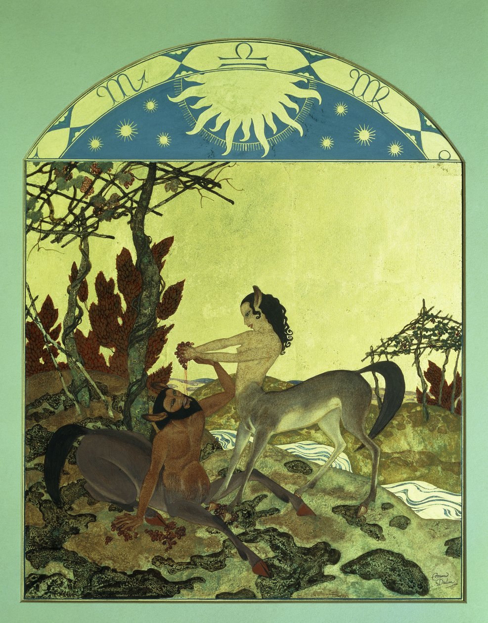 秋季 作者 埃德蒙·杜拉克（Edmund Dulac）