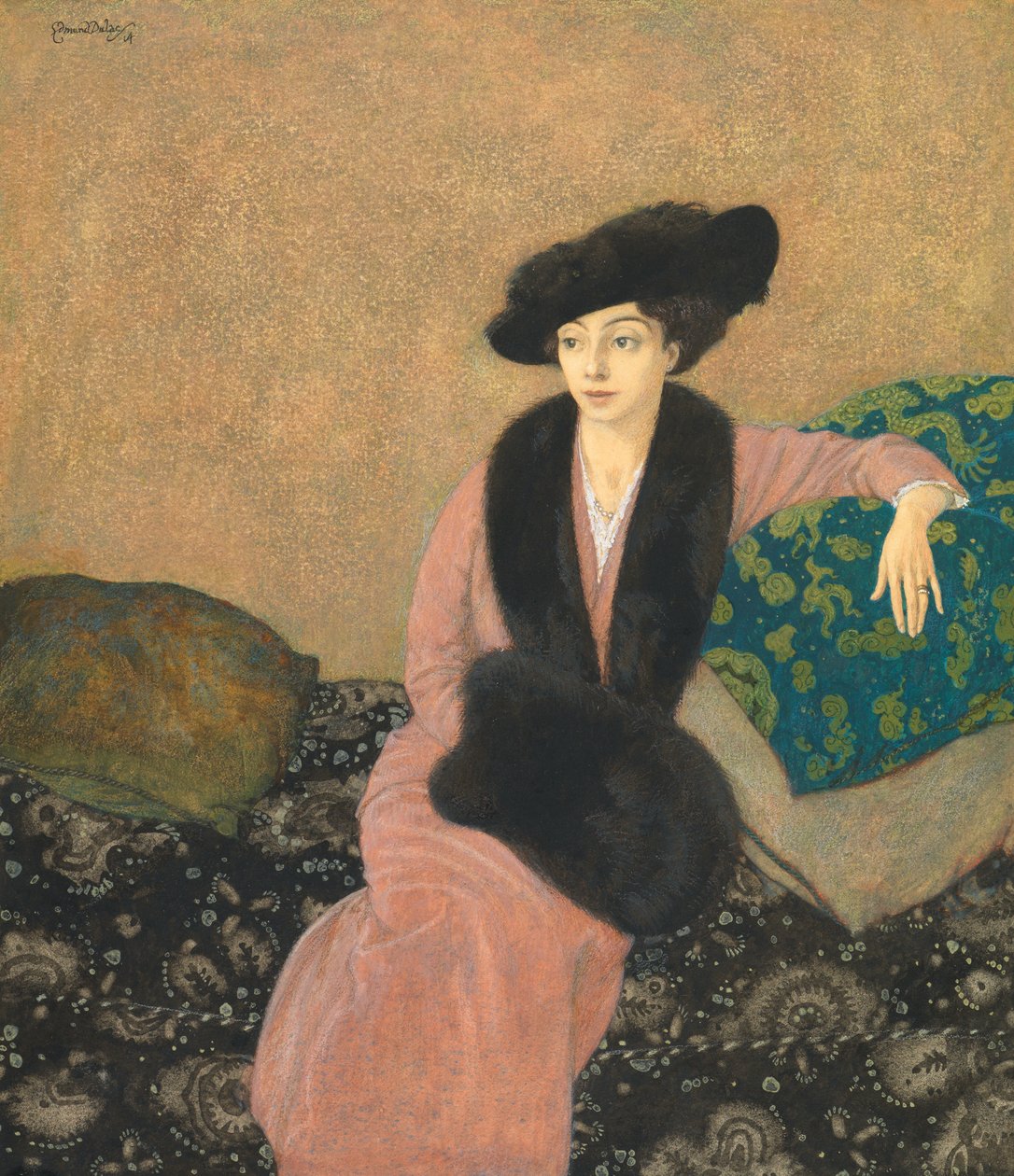 阿斯奎斯夫人 作者 埃德蒙·杜拉克（Edmund Dulac）