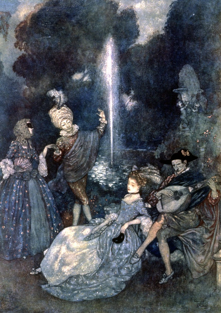 月光 作者 埃德蒙·杜拉克（Edmund Dulac）