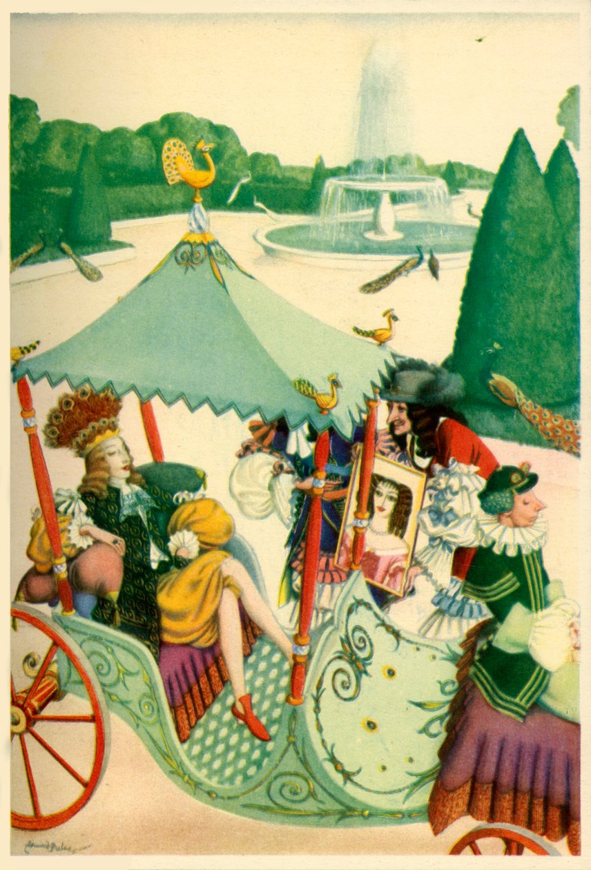 罗塞塔公主（1928）。 作者 埃德蒙·杜拉克（Edmund Dulac）
