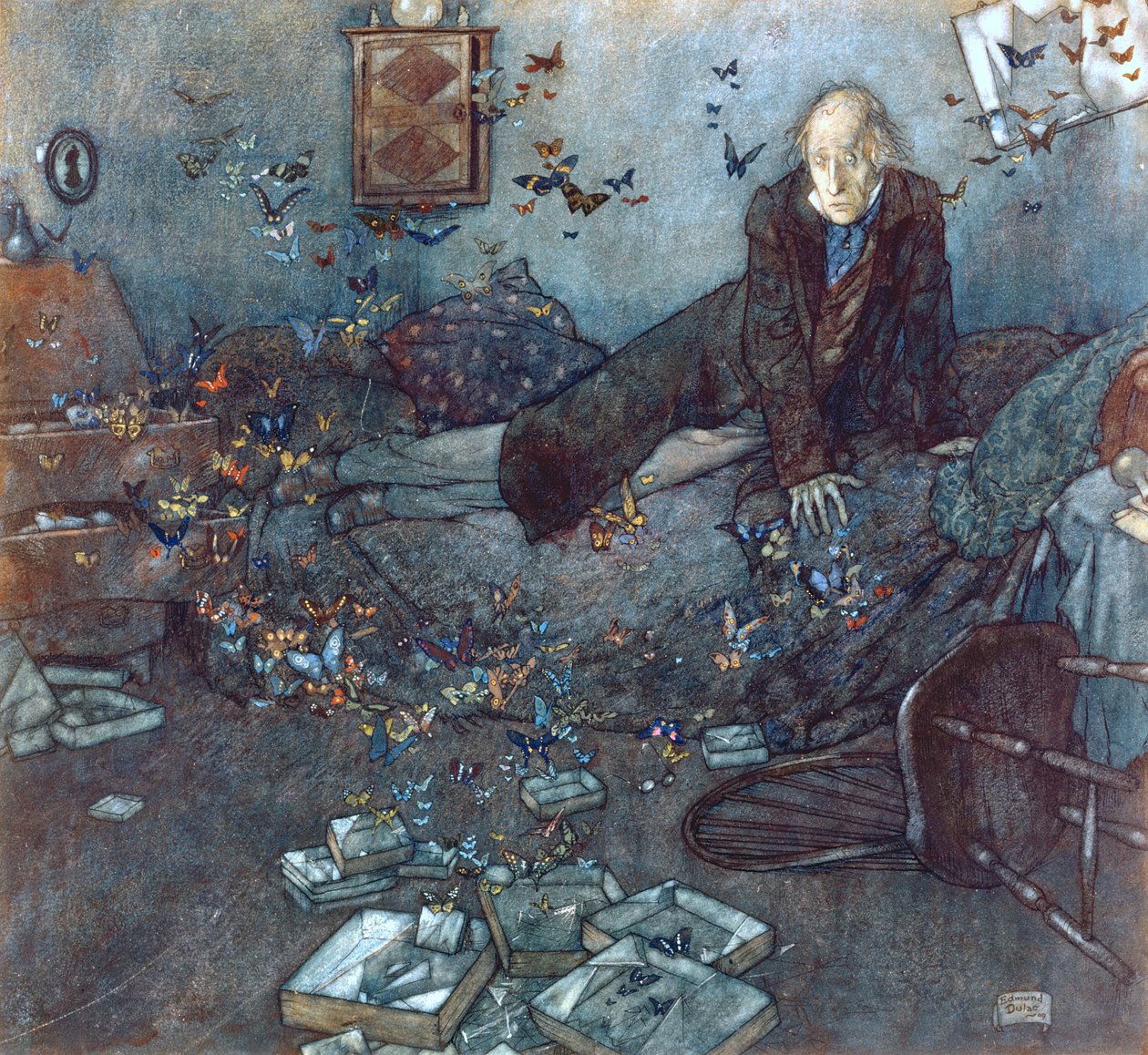 昆虫学家的梦想 作者 埃德蒙·杜拉克（Edmund Dulac）