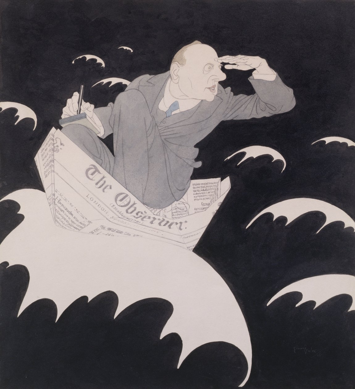 观察家 作者 埃德蒙·杜拉克（Edmund Dulac）