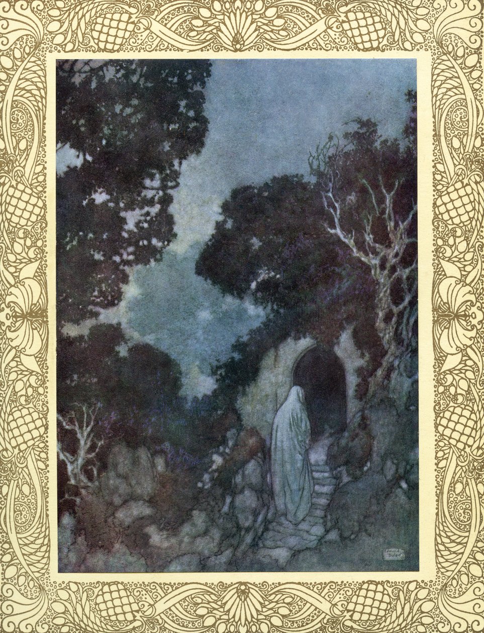 奥玛尔-海亚姆的《鲁拜耶特》（Rubaiyat of Omar Khayyam），埃德蒙-杜拉克（Edmund Dulac）配图 作者 埃德蒙·杜拉克（Edmund Dulac）