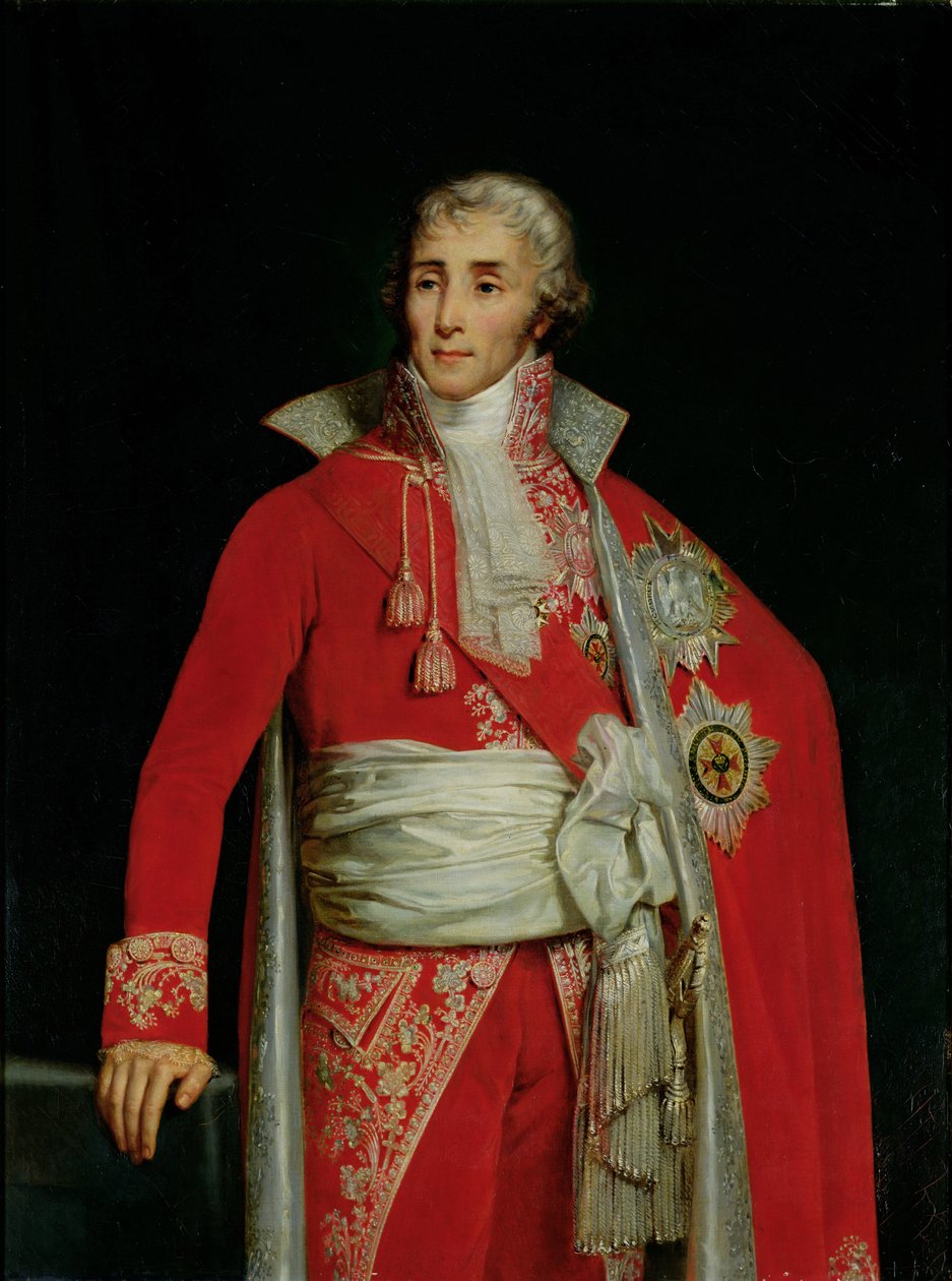 Joseph Fouche（1759-1820）奥特朗托公爵的肖像 作者 爱德华·路易斯·杜布菲