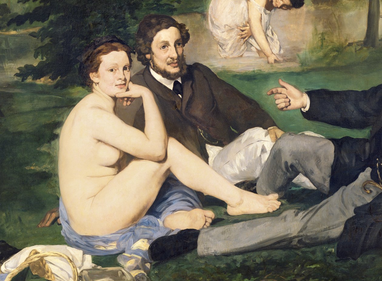Dejeuner sur lHerbe，1863（另见65761）（细节2310） 作者 爱德华·马奈