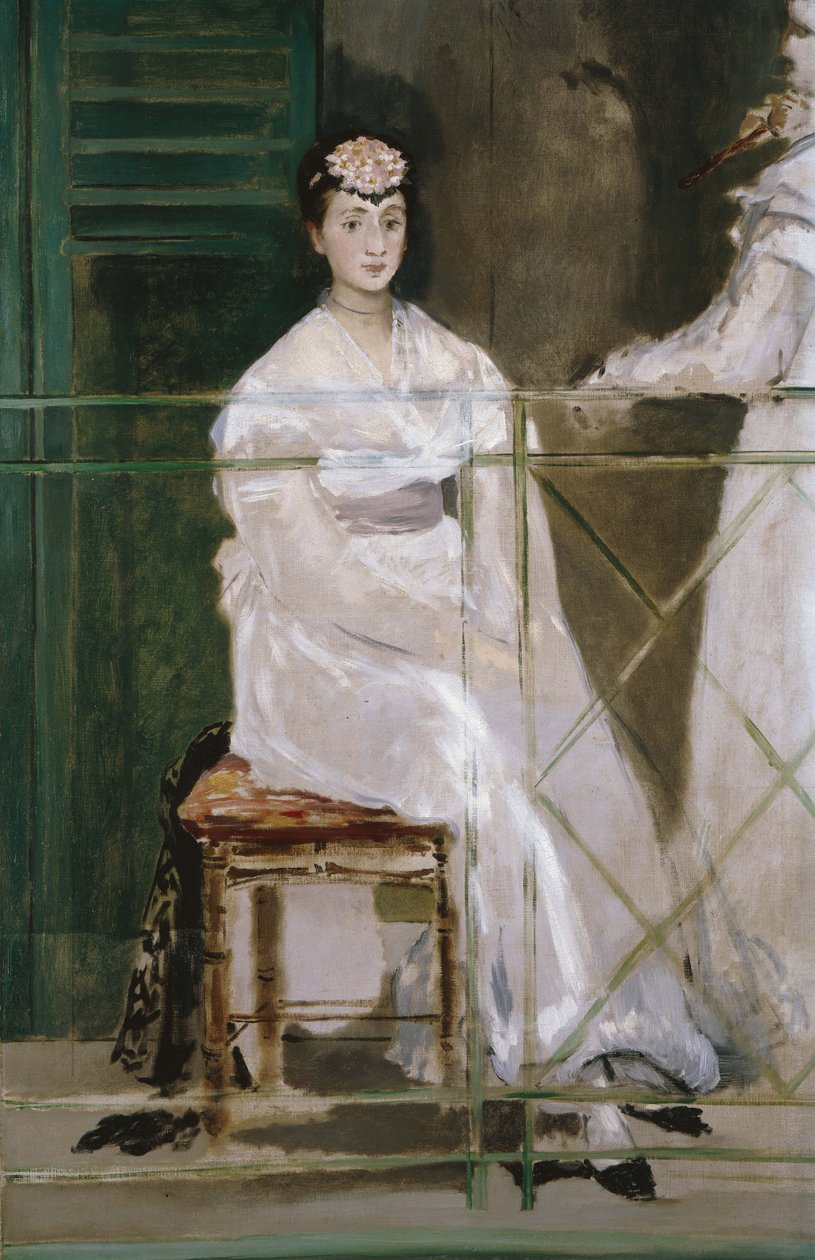 1868年Mademoiselle Claus的肖像 作者 爱德华·马奈