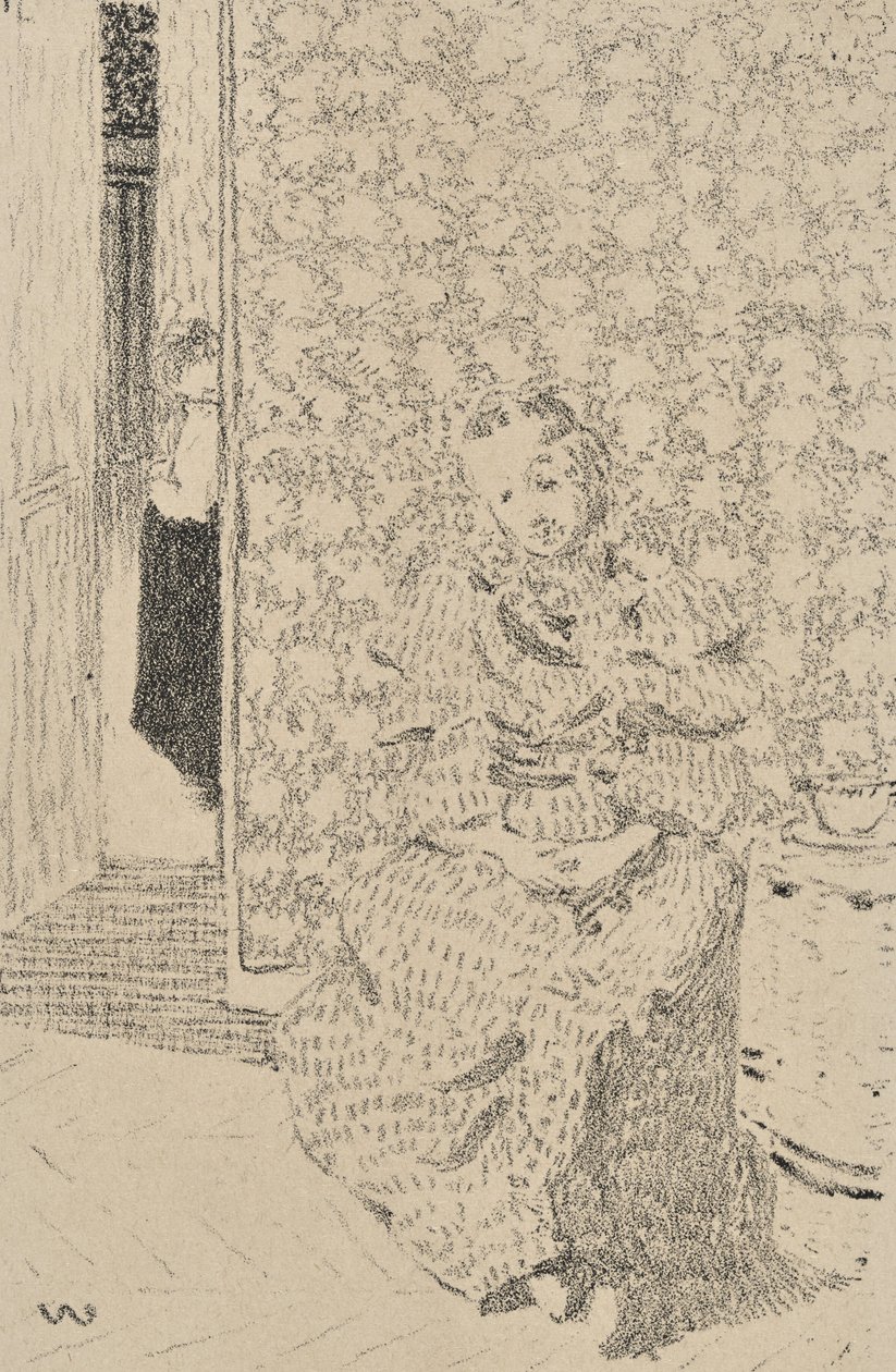 室内，1893年 作者 爱德华·维拉德