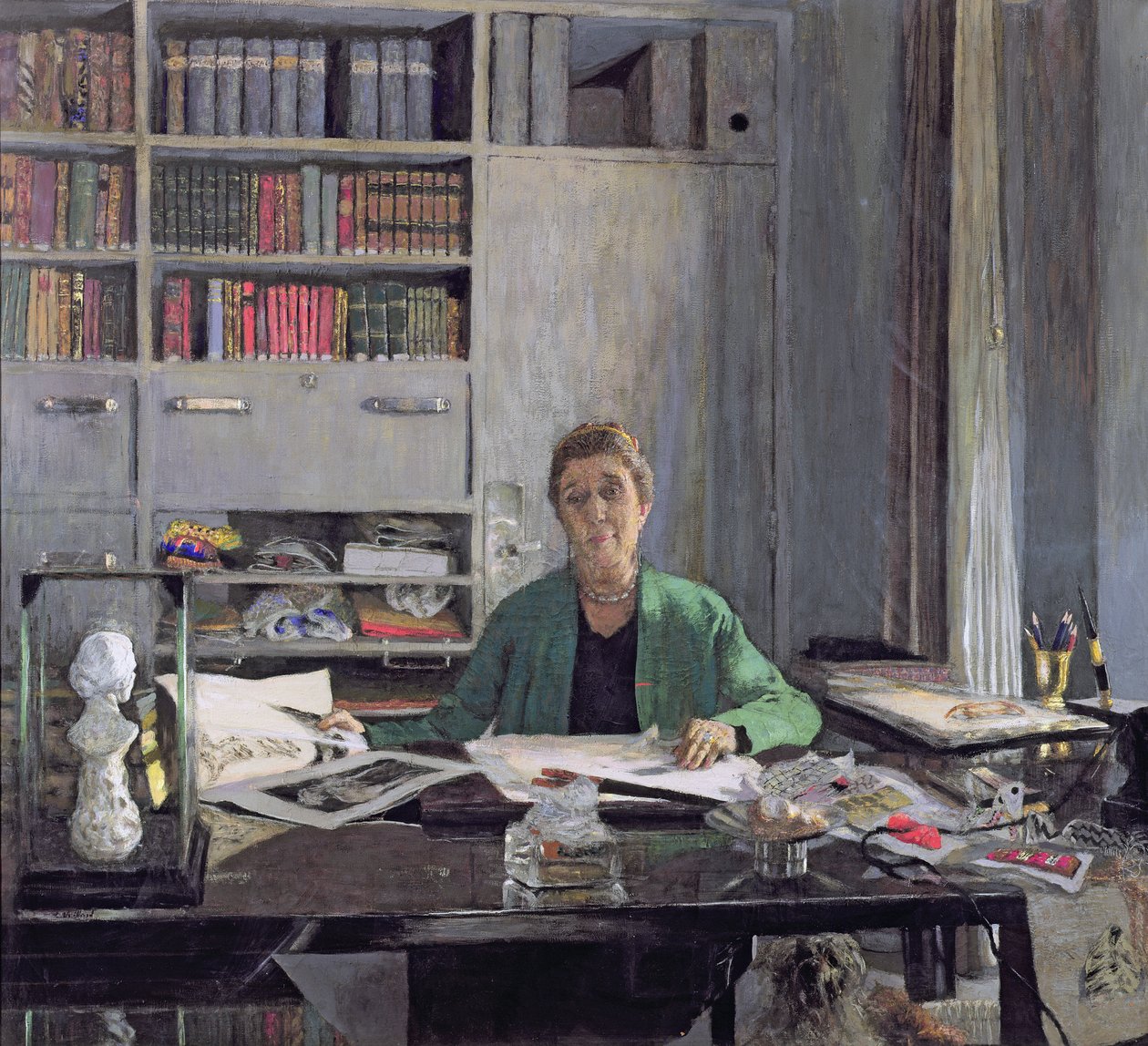 Jeanne Lanvin（1867-1946），c.1933 作者 爱德华·维拉德