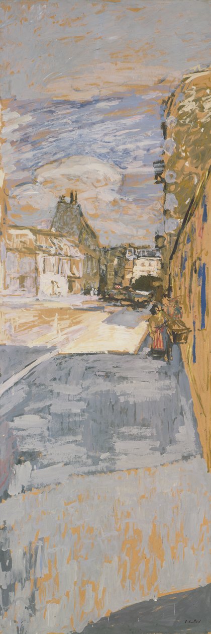 巴黎街道（第2页，共6页），c.1908 作者 爱德华·维拉德