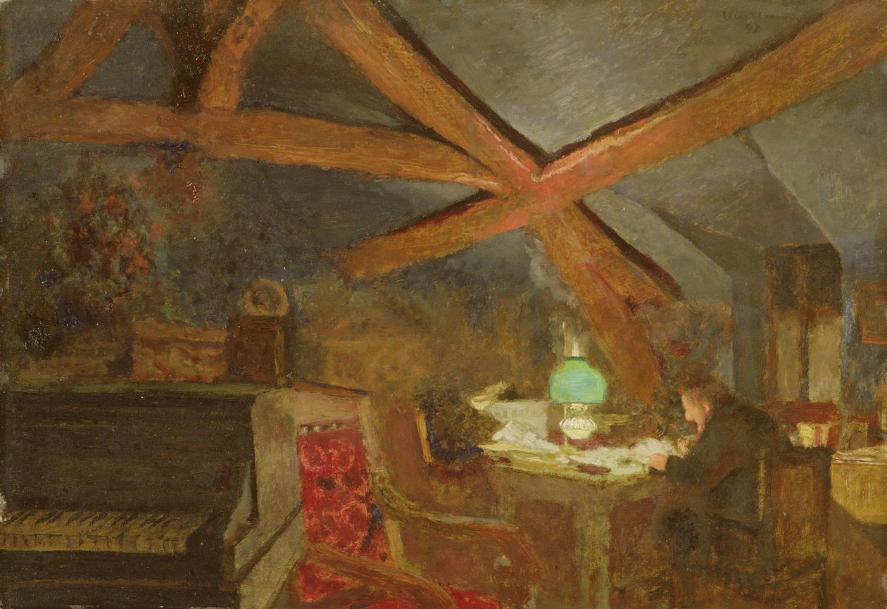 阁楼，1897年 作者 爱德华·维拉德