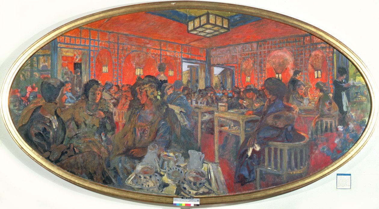 Grand Teddy的茶室，19189年 作者 爱德华·维拉德