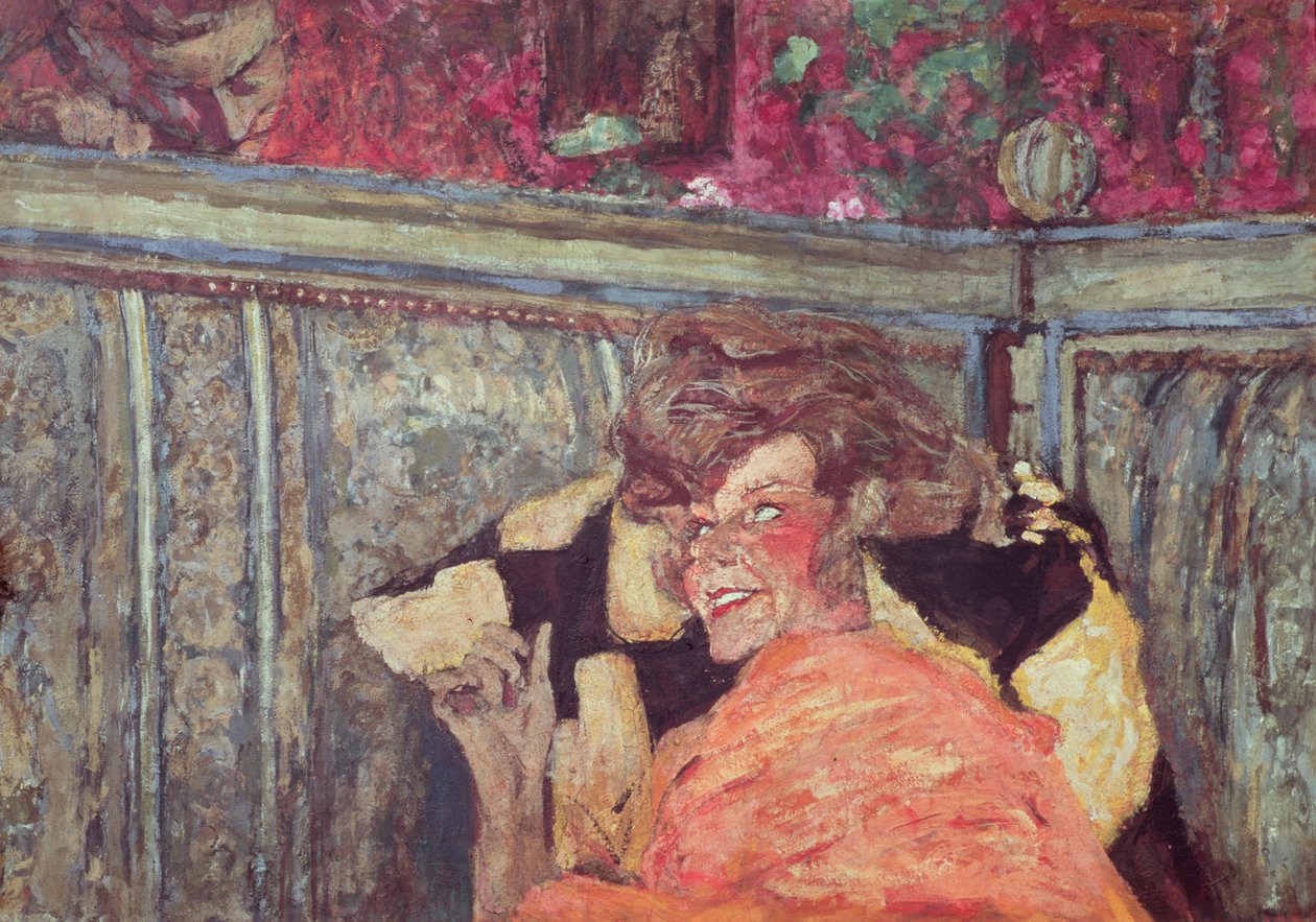 Yvonne Printemps（1894-1977）和Sacha Guitry（1885-1957）c.1912 作者 爱德华·维拉德