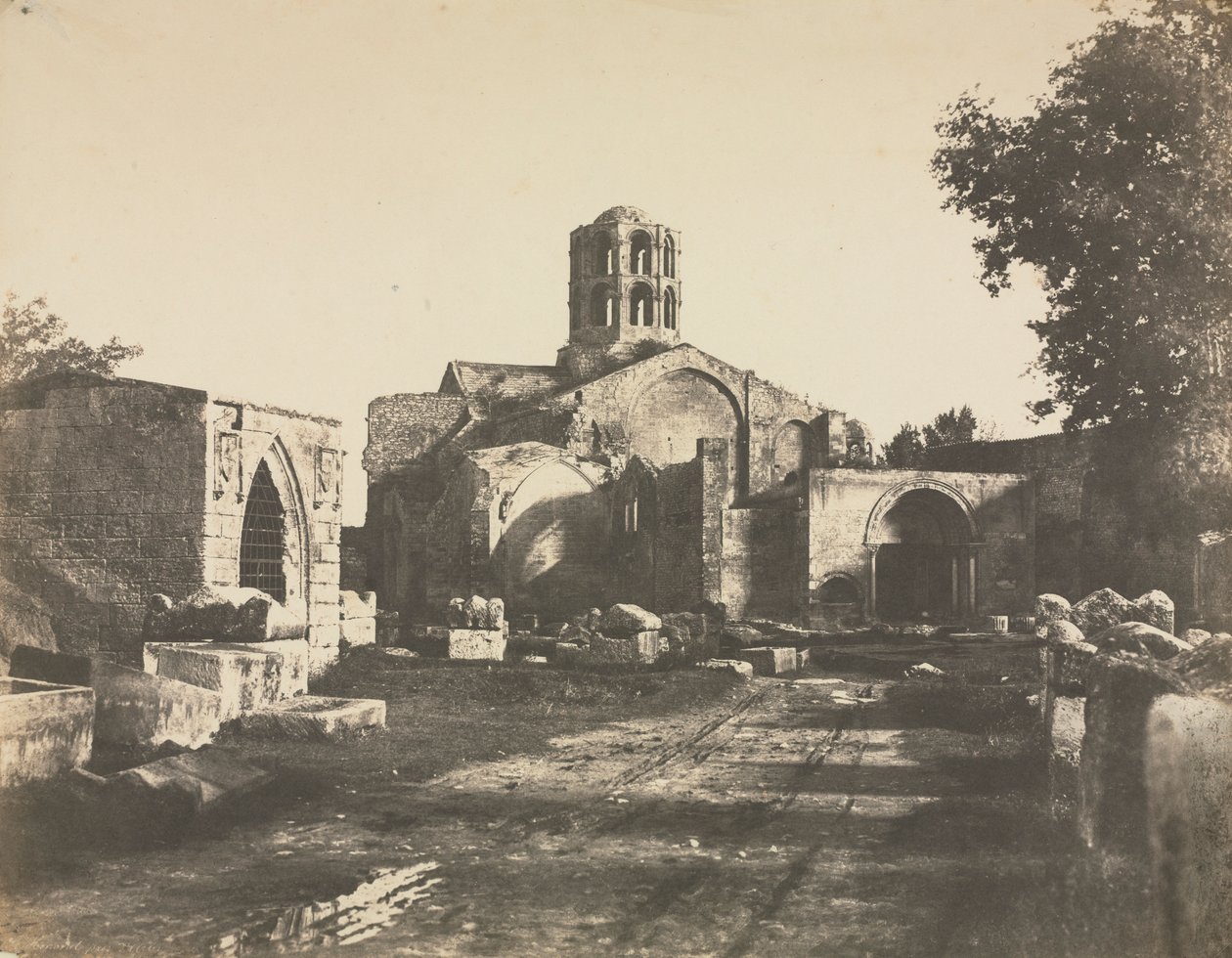 Saint-Honorat，PrésdArles，1853年。 作者 爱德华·巴尔杜斯（Edouard Baldus）