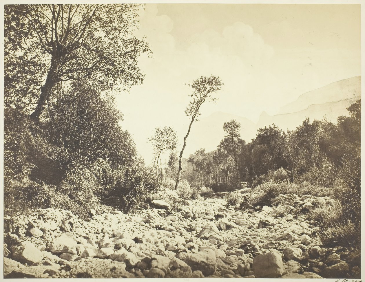 Voreppe Dauphine，约1855年。 作者 爱德华·巴尔杜斯（Edouard Baldus）