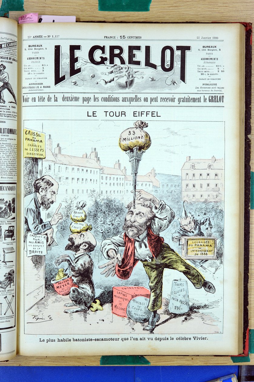 Le Grelot的封面 作者 爱德华·纪尧明·佩平