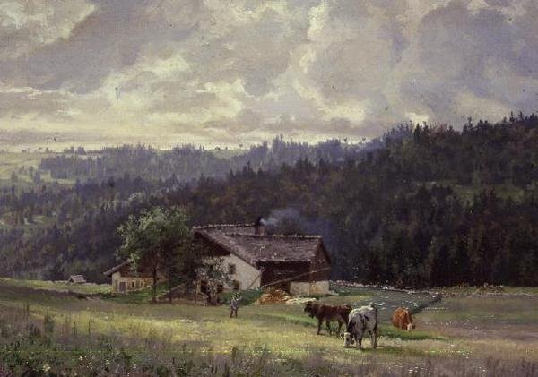 Chez Sandoz a la Joux Perret 作者 爱德华·珍玛莉
