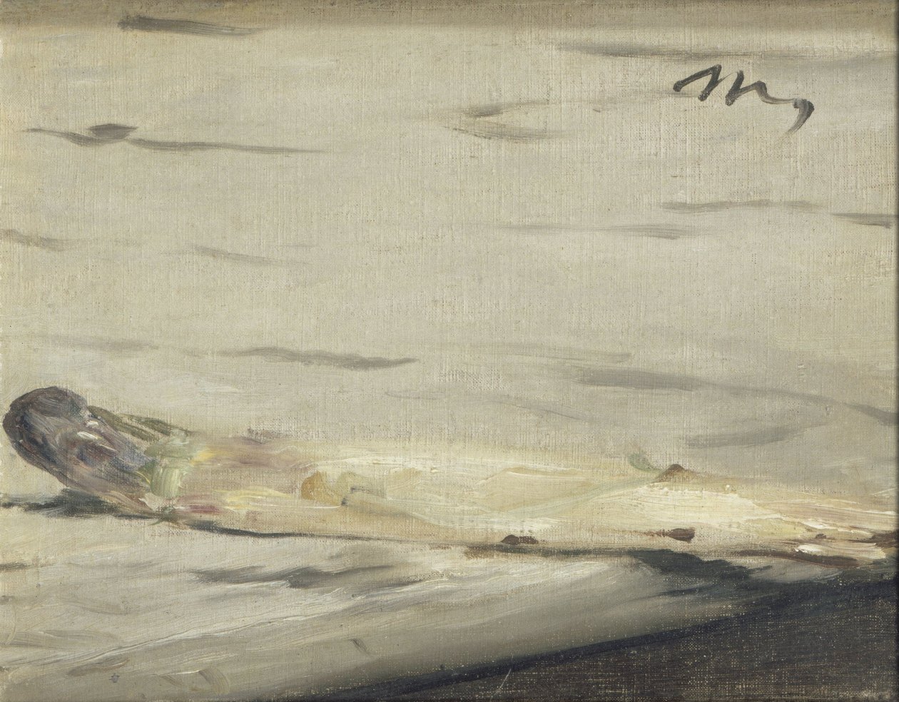 芦笋，1880年 作者 爱德华·马奈