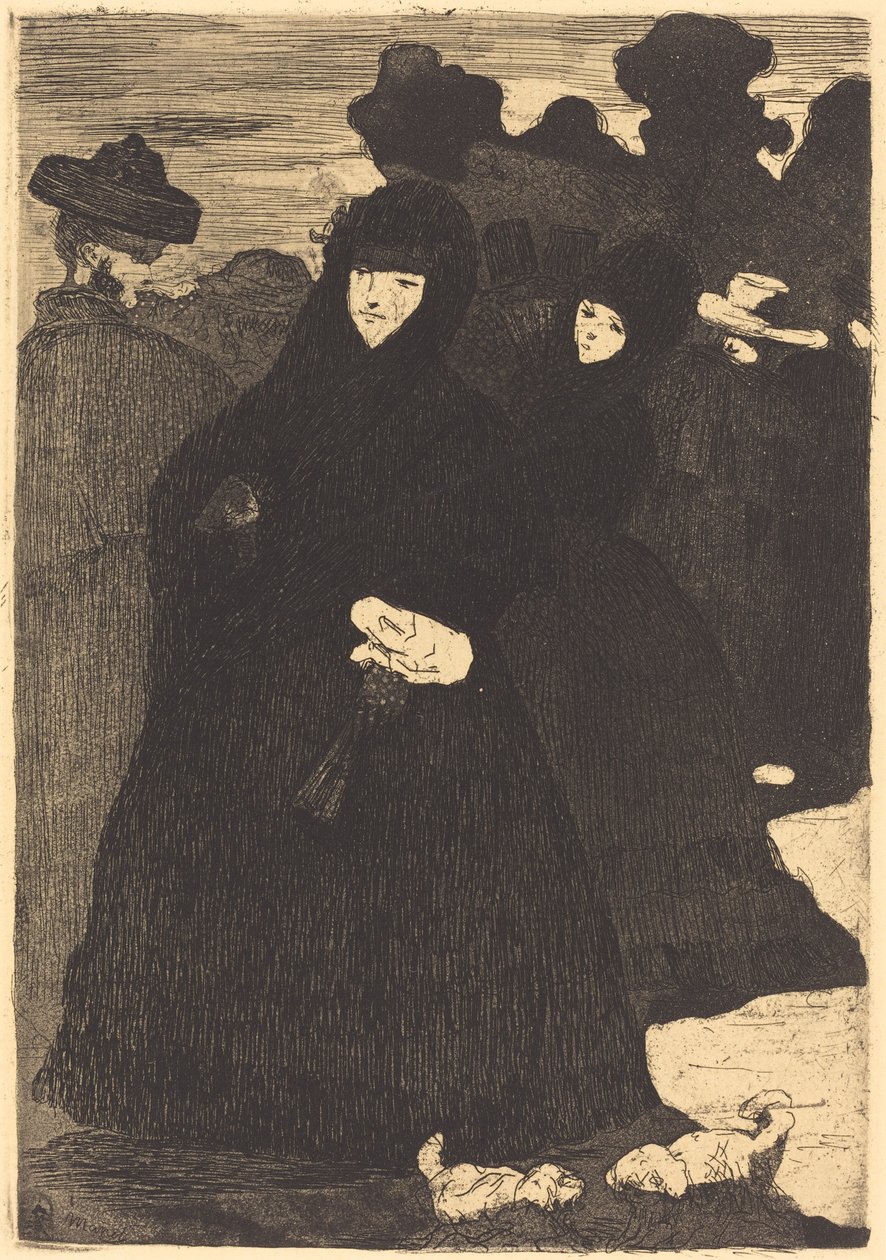 在普拉多 Au Prado, 18651868. 作者 爱德华·马奈